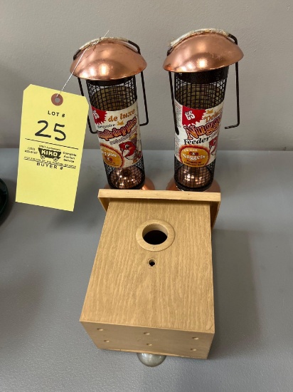 (2) Nugget Bird Feeders, Plastic Bird Feeder, Sales Tax Applies