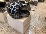 spider black youth medium helmet, sales tax applies