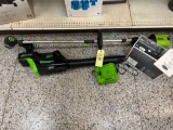 Greenworks 80 Volt Trimmer, Blower and Battery Harness, Sales Tax Applies