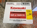 Kawasaki 3/1 Gallon Bar and Chain Oil, Sales Tax Applies