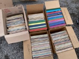 (5) Boxes Of Vintage Records