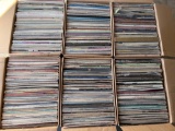 (6) Boxes of Vintage Records