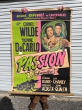Large Vintage Passion Movie Poster