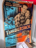 Large Vintage TimberJack Movie Poster