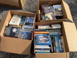 (3) Large Boxes of Books