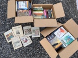(3) Boxes of New and Old Books, Vintage Paper