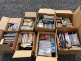 (8) Boxes of New and Vintage Books
