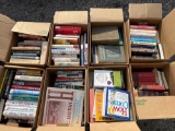 (8) Boxes of New and Vintage Books