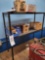 small shelf, machinist tools