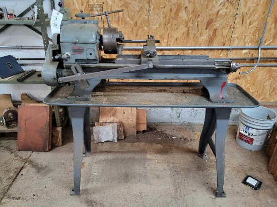 Logan metal lathe