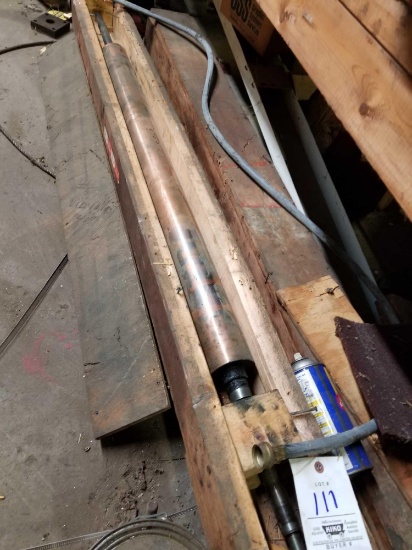 2 40in brass? rollers