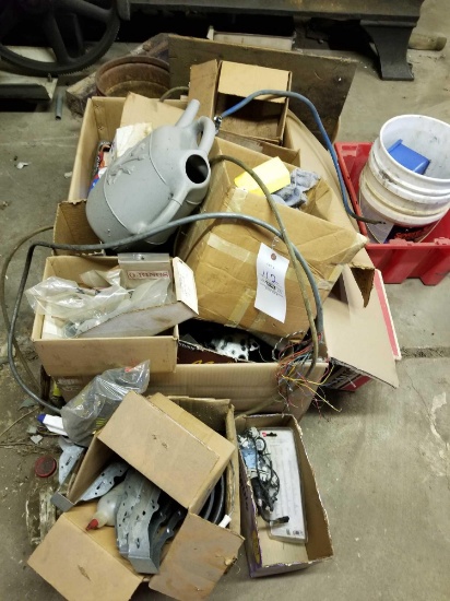 Pile of misc scrap iron