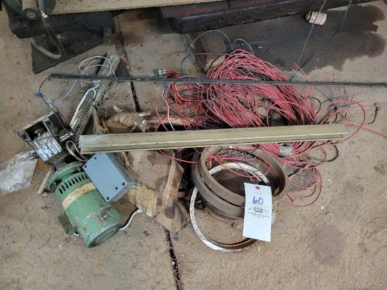 motor, wire, metal