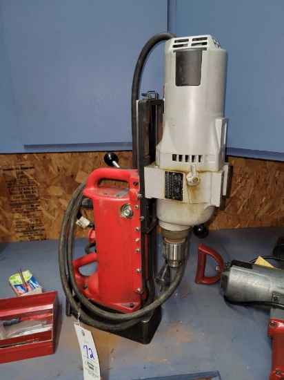 Milwaukee electromagnet drill press
