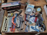 large allen keys, screwdrivers, leather punch, mirrors, and more