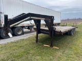 1994 CORN-PRO 20ft plus 5ft GOOSENECK TRAILER