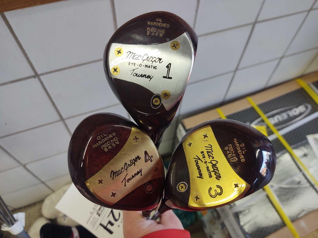 MacGregor Eye-O-Matic 945W Pics - Hickory, Persimmon and