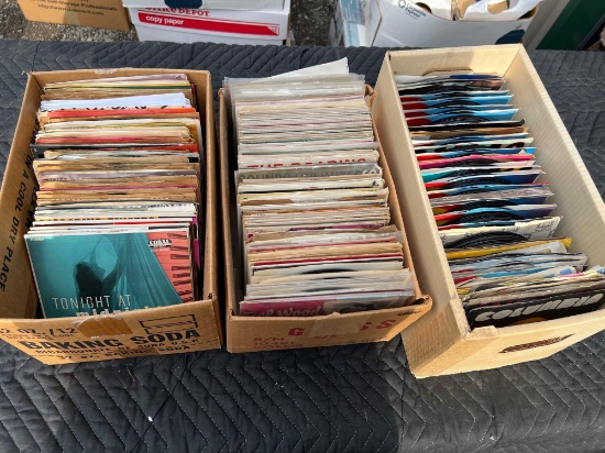 (3) Boxes of 45s