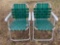 2 Outdoor Folding Chairs