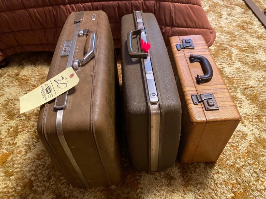 (3) Suitcases