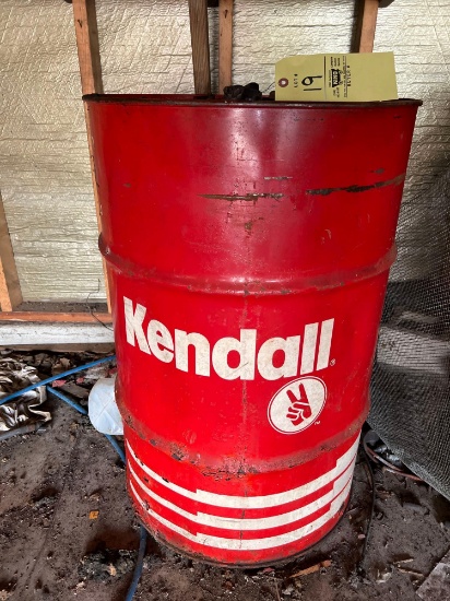 Kendall Oil Drum Empty