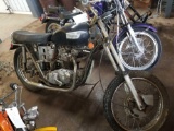 1972 Triumph motorcycle, not running, 36,850 miles