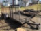 18Ft Tandem Trailer W/ Side & Rear Gate