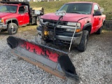 2002 Chevy Silverado 2500 W/Snow Plow & Salt Dog Spreader Box