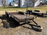 16 Ft Tandem Utility Trailer