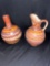 SW Pottery vase and pitcher