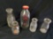Bordens, Garner, Canonsburg milk and cream bottles