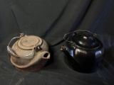 Cast iron kettle and cast alum Wagner. kettle