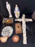 Religious Statues, Crucifix, Butter mold