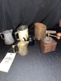 Sifters, Coffee grinder, Sm. Pitchers