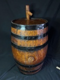 Wood barrel/cask with spout, good condition