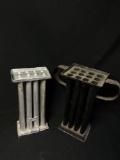 12 and 8 hole candle molds