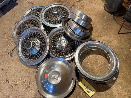 Hub Caps, Ford, Buick, Thunderbird