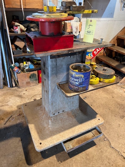 Pipe Bender Parts with Heavy Metal Stand