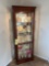 lighted curio cabinet