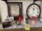 dresser items, Danbury clock