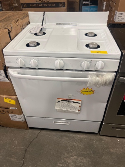 Gas GE/Crosley oven - white