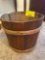 Early wood sap bucket