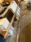 10 ft wood ladder, wood stake