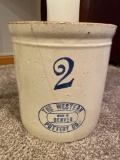 2 Gal Crock - Western Pottery Co Denver