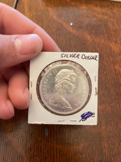 1867-1967 Canada silver dollar
