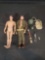 1966 GI Joe SOTW German Soldier naked and British Commando w Accessories