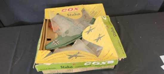 Cox Thimble Drome Stuka with box