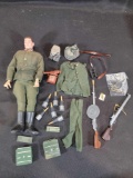 1966 GI Joe SOTW Russian Infantry Man Soldier extra accessories