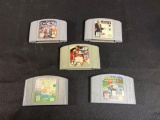 (5) Nintendo 64 Games