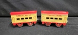 Pair of tin Sunshine Special HO cars